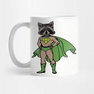 Super Raccoon Mug